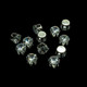 Sew On Clear Crystal Ringed Czech Preciosa Diamante - 50pcs